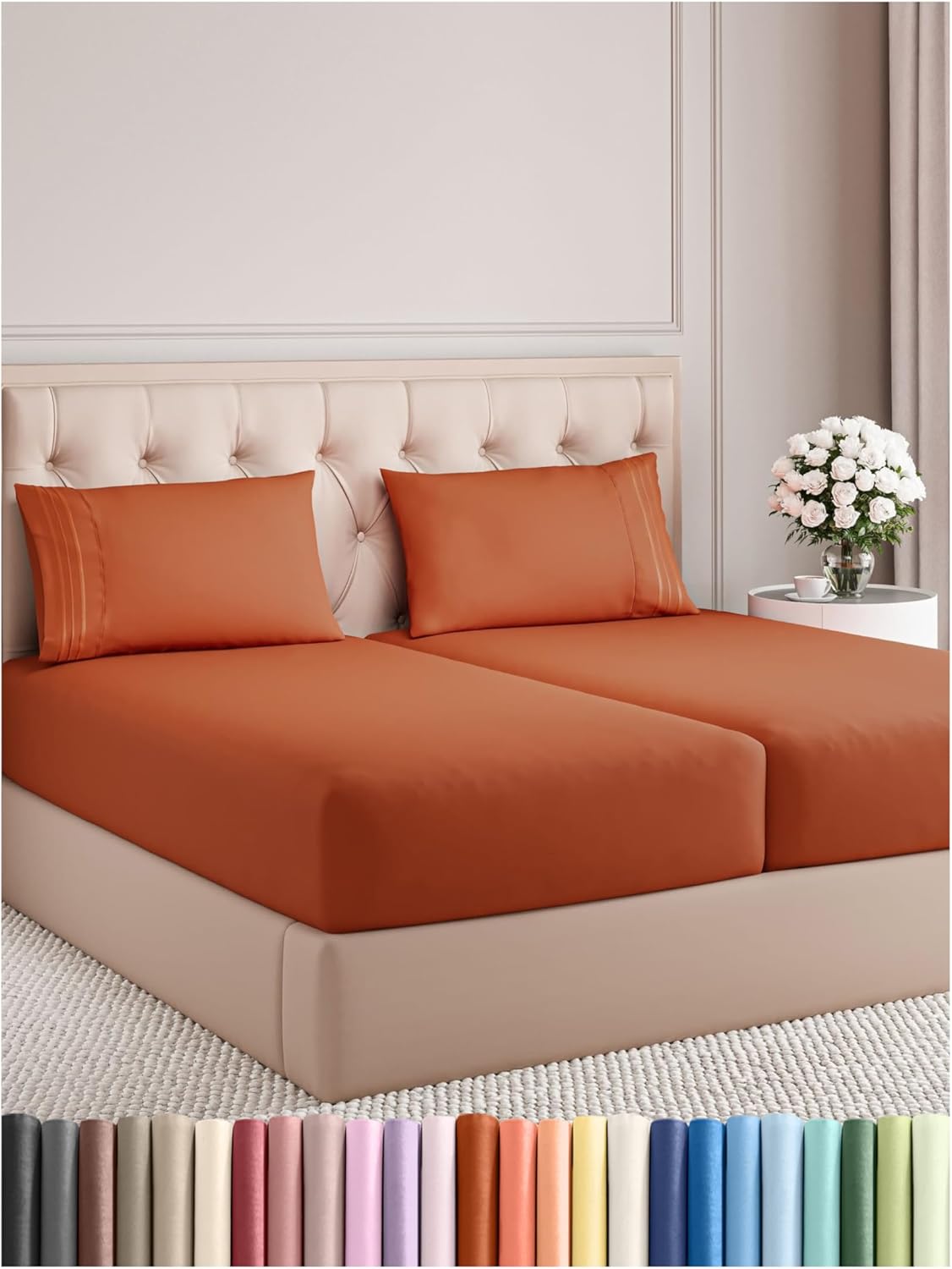 Luxury 4-Piece Cooling Sheet Set