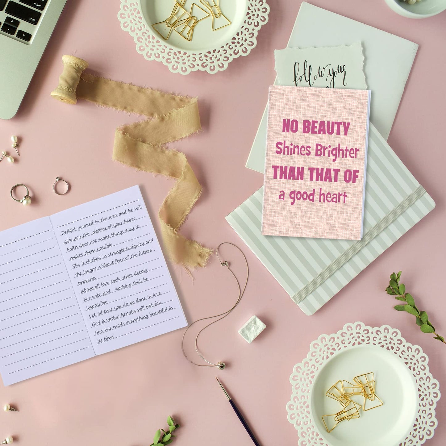 Zonon 24 Pcs Mini Colorful Notebooks Bulk Gifts, Funny Motivational Journals Notepads Inspirational Notepads Small Pocket Notebook Teacher Office Prizes Travel(Motivational Style)