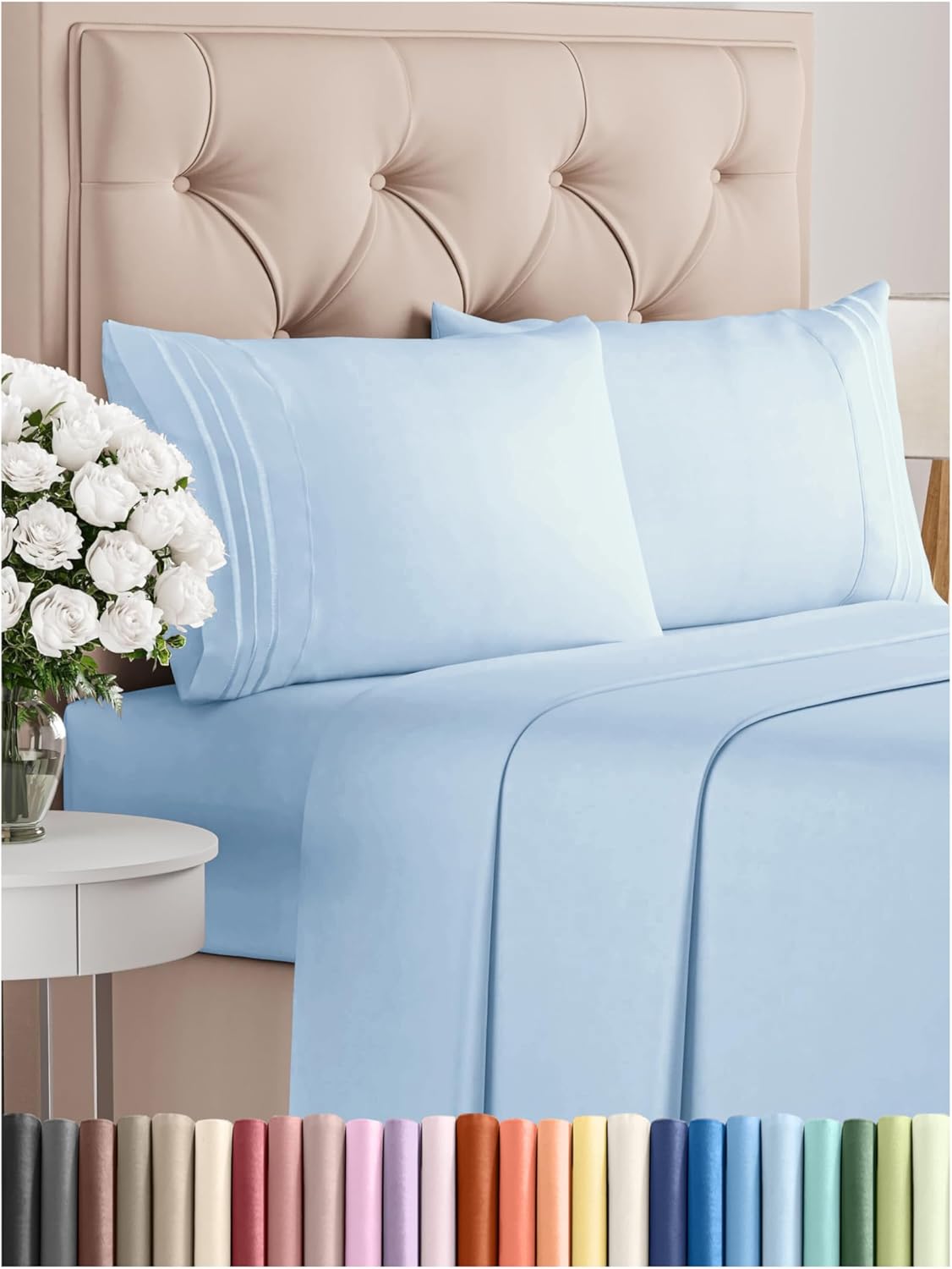 Luxury 4-Piece Cooling Sheet Set
