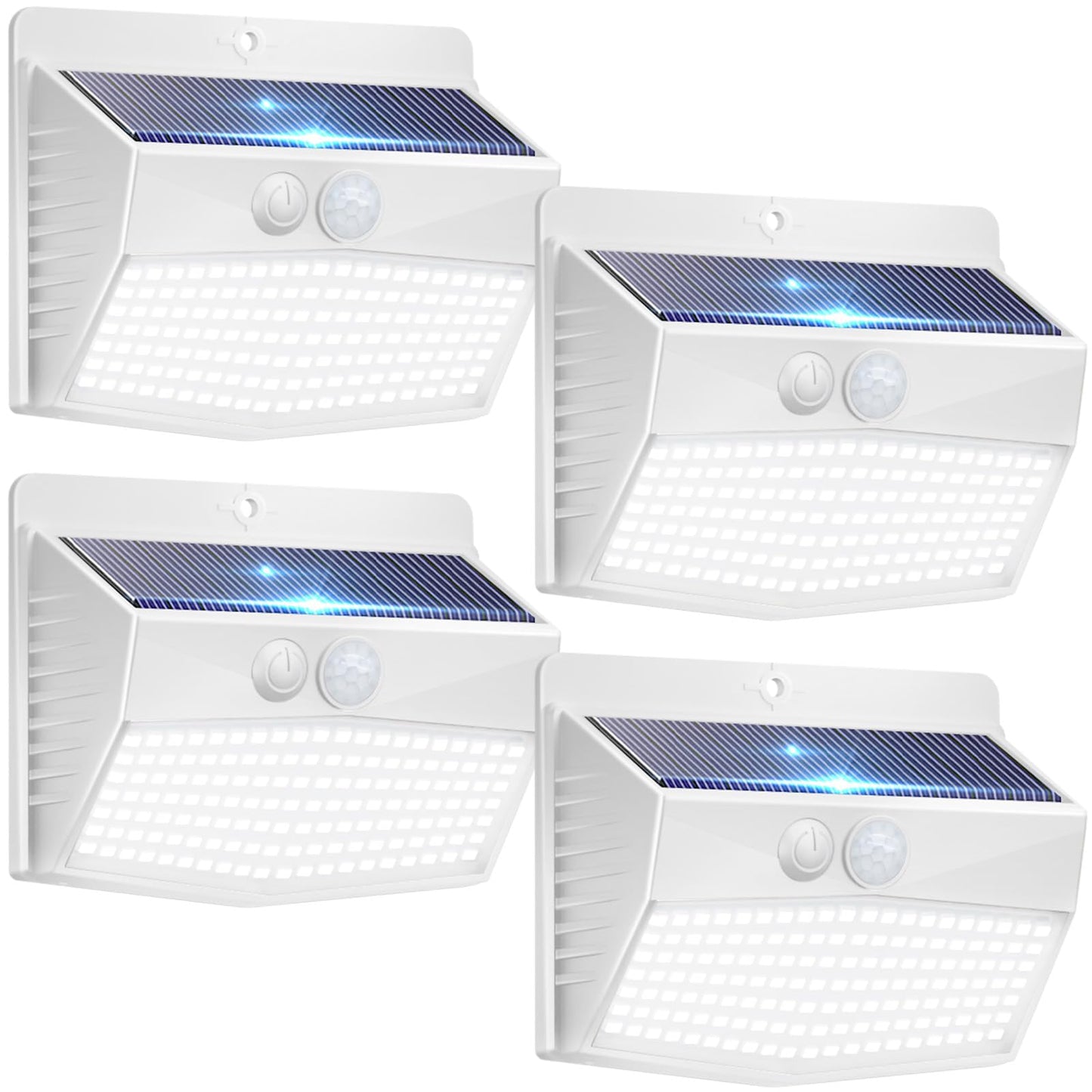 2-Pack Solar Security Lights – Motion Sensor, Waterproof