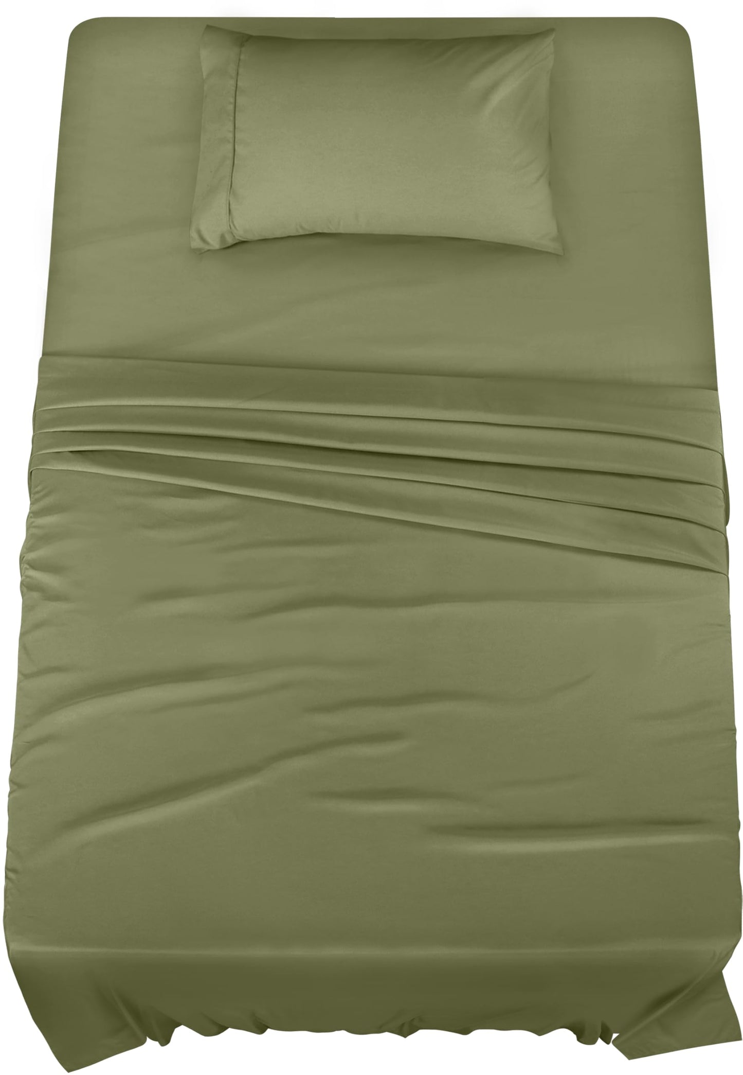 Utopia Bedding Full Bed Sheets Set - 4 Piece Bedding - Brushed Microfiber - Shrinkage and Fade Resistant - Easy Care TWIN