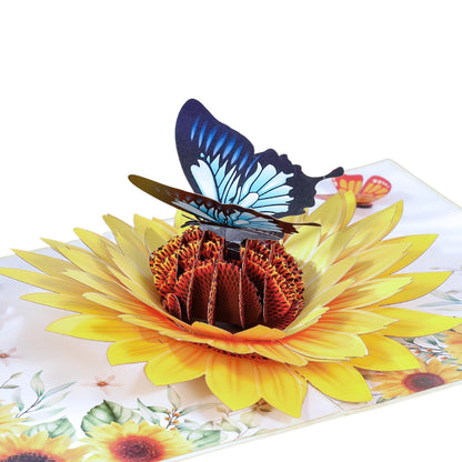 Pop Up Anniversary Card, 3D Cards 6x8 inch