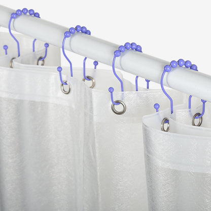 2-Pack Shower Curtain Hooks –12-Piece Each
