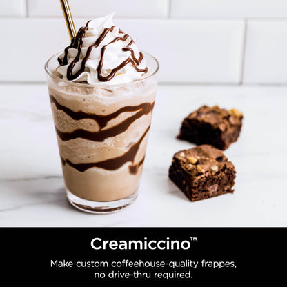 Ninja NC301 CREAMi Ice Cream Maker – 7 Programs, 2 Pint Containers, Lids
