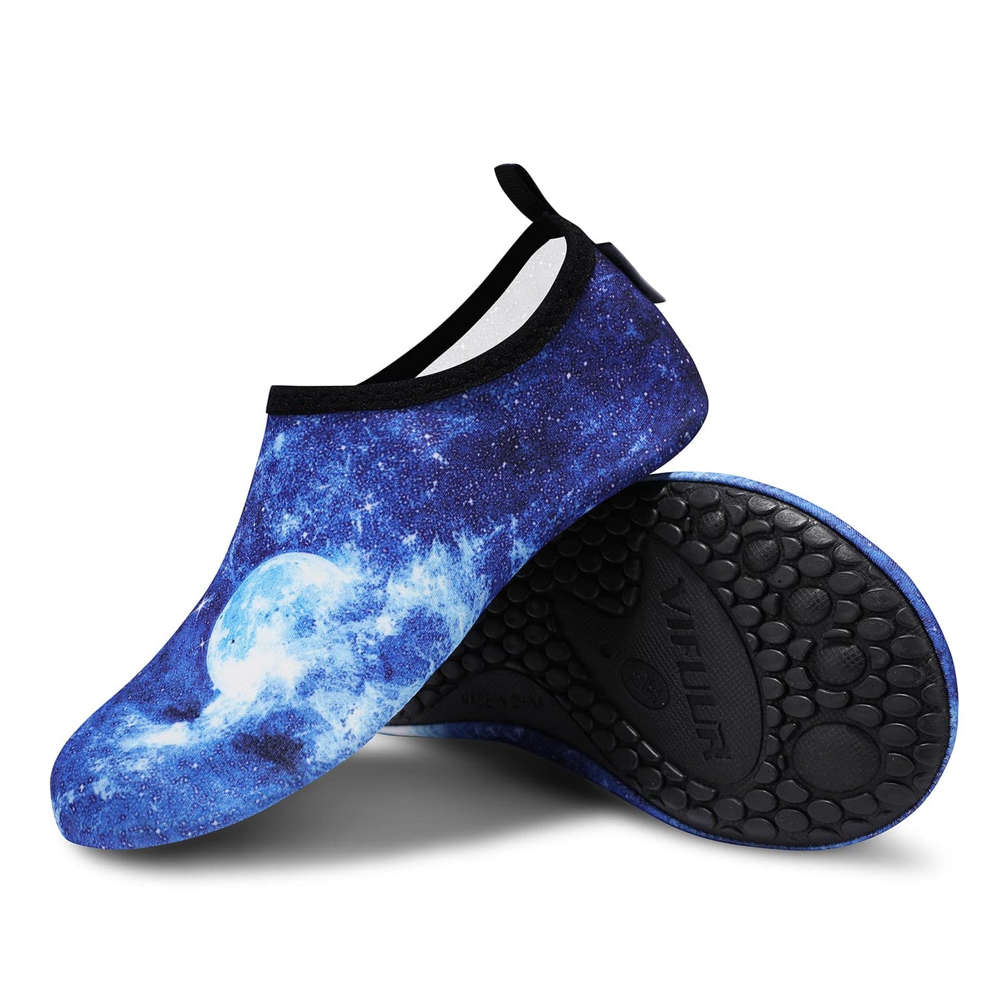 VIFUUR Wassersportschuhe Barfuß Schnelltrocknende Aqua-Yoga-Socken Slip-on für Männer Frauen