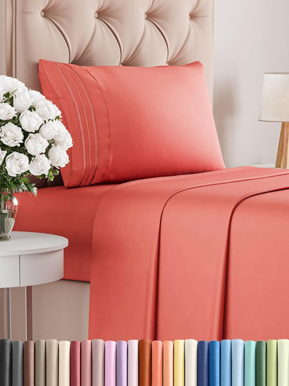 Luxury 4-Piece Cooling Sheet Set