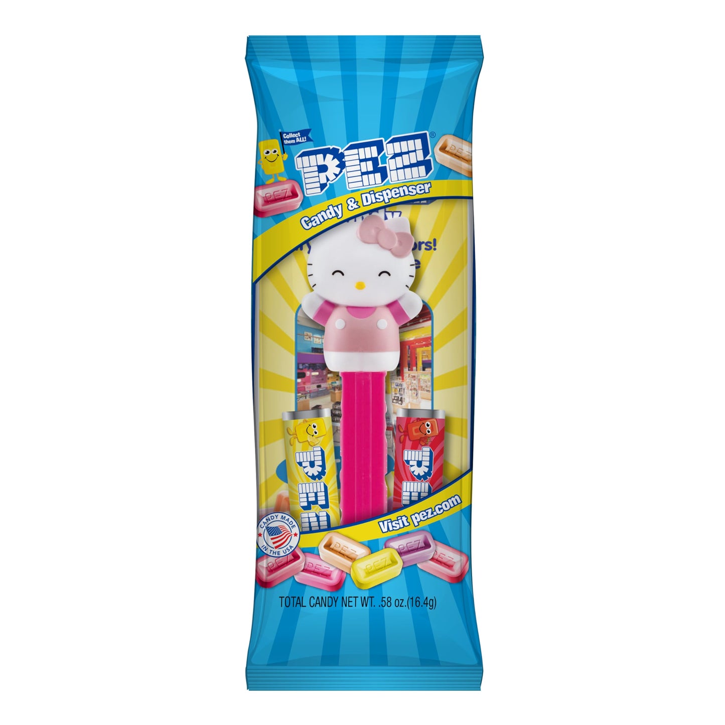 PEZ Hello Kitty, verschiedene Süßigkeitenspender (158 ml, 12 Stück) 