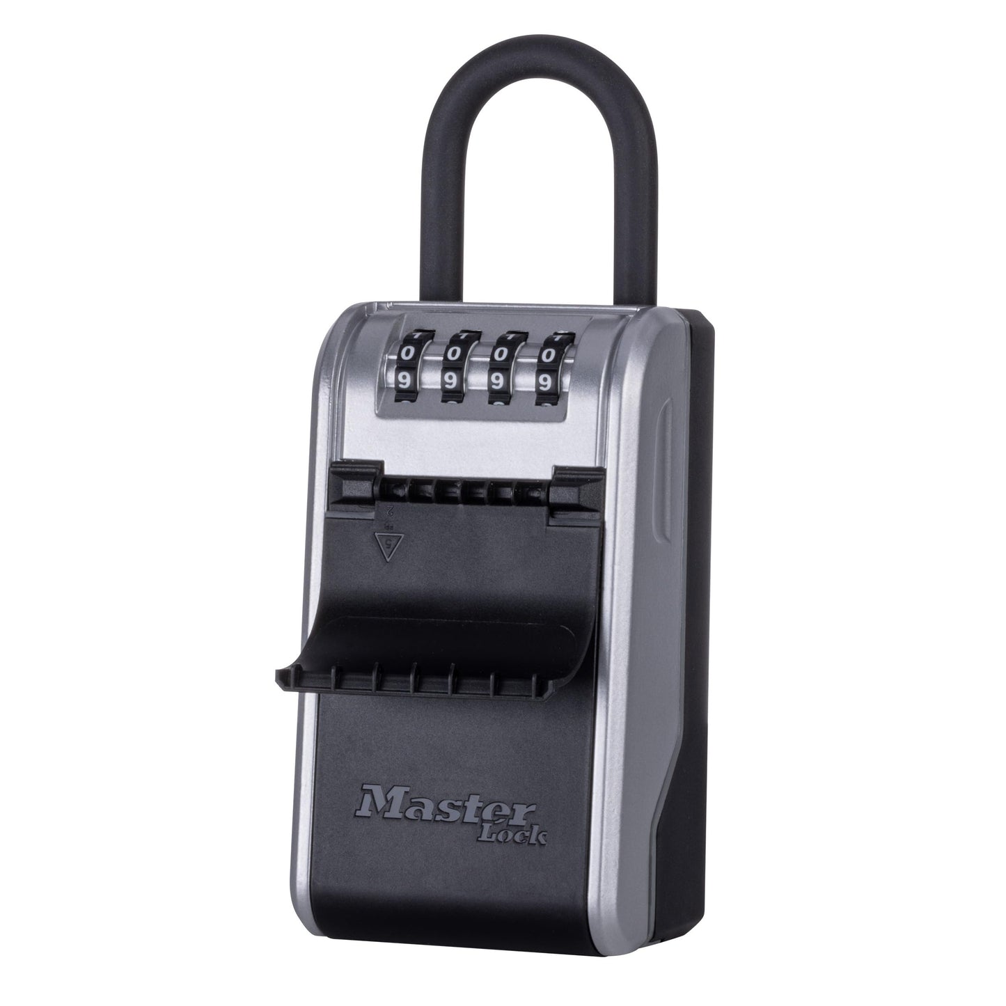 Master Lock Key Lock Box, Outdoor Lock Box for House Keys, Key Safe with Combination Lock, 5 Key Capacity, 5400EC, Black