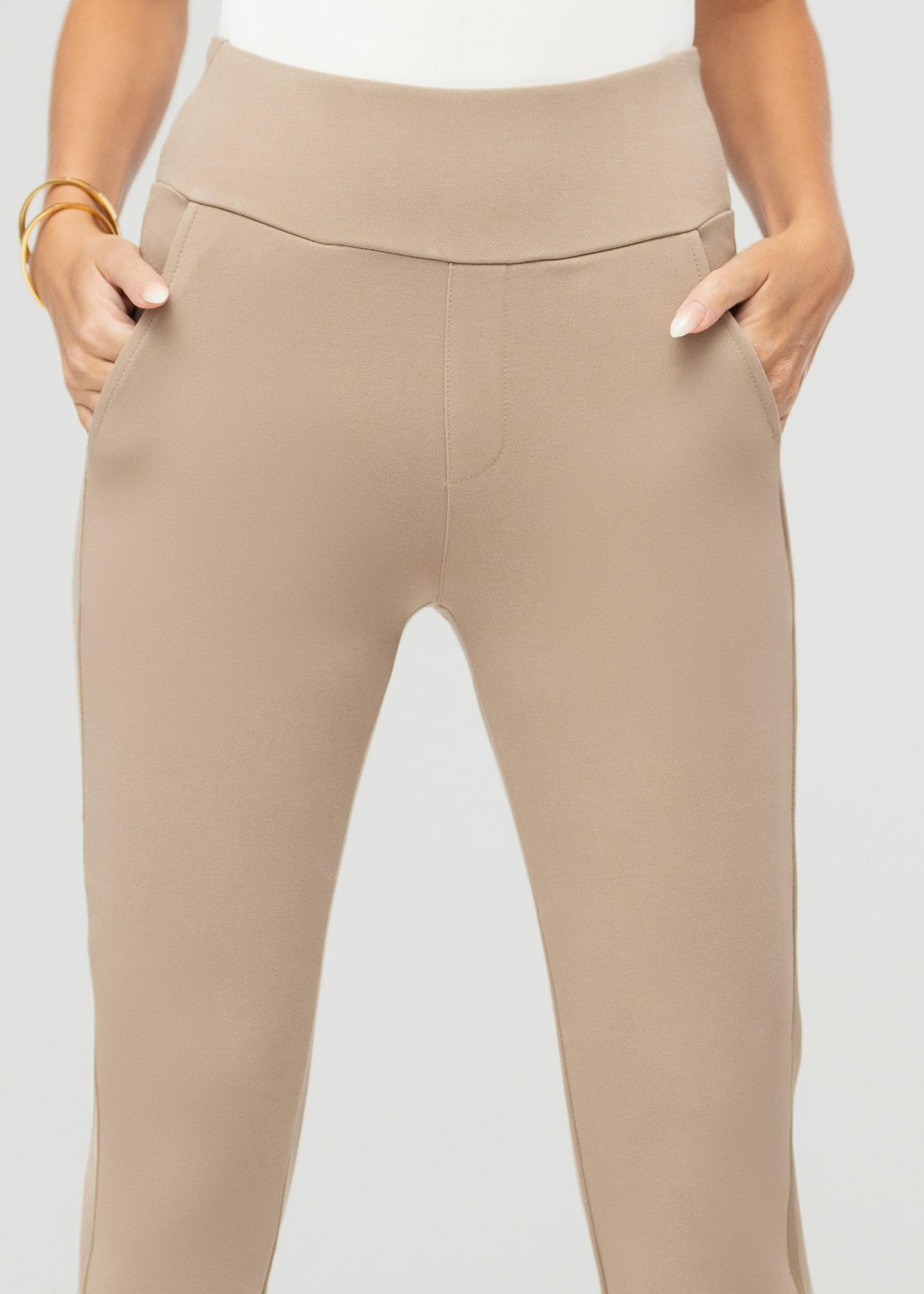 Pantalon habillé Conceited pour femme - Extensible - Contrôle du ventre - Confort toute la journée - Pantalon pour femme en taille standard et grande