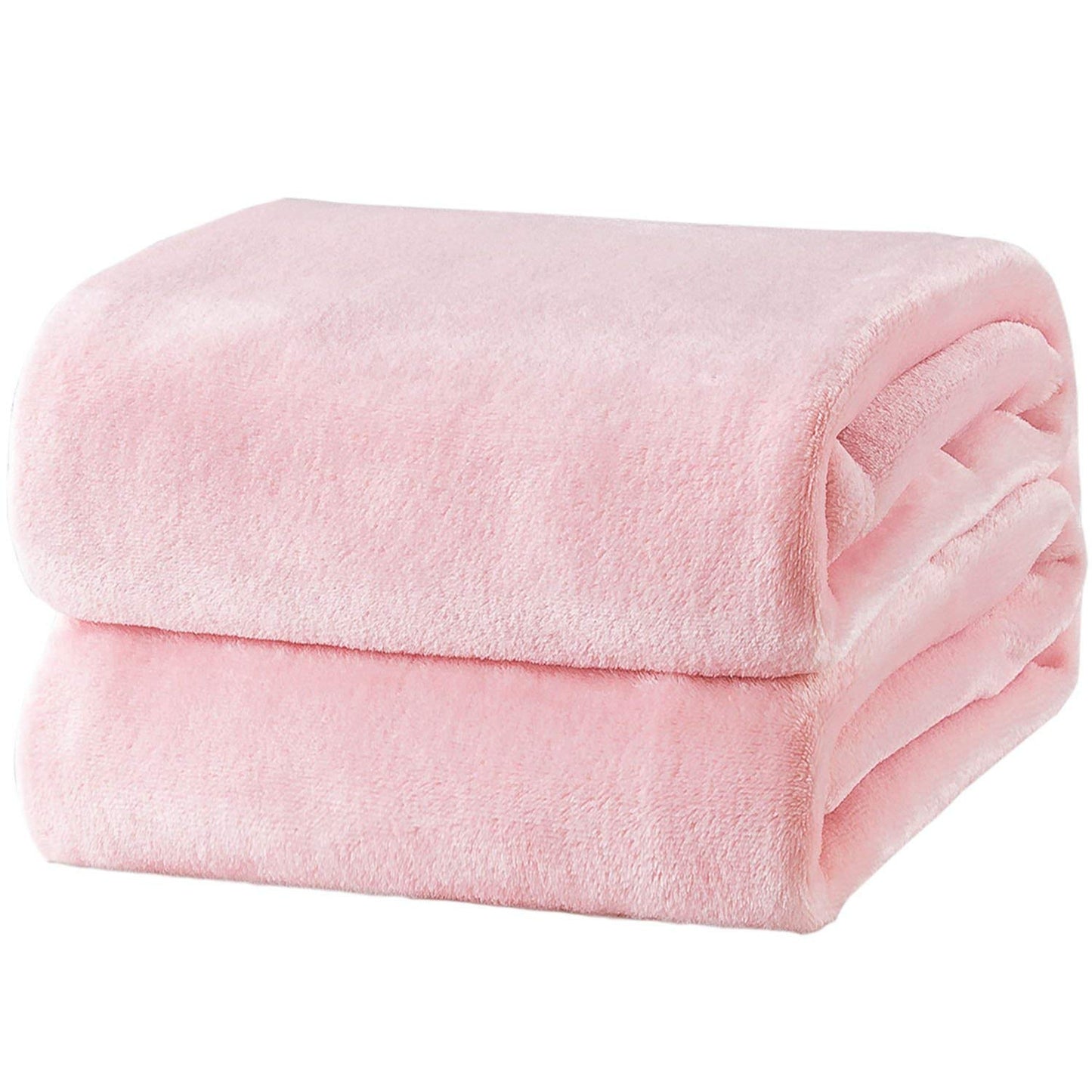 Bedsure Fleece Blanket Queen Blanket Cream - Bed Blanket Soft Lightweight Plush Fuzzy Cozy Luxury Microfiber, 90x90 inches