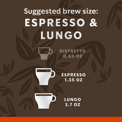 Premium Espresso Capsule Collection (50 Count – Mild or Bold) – Compatible with Nespresso Original Line Machines