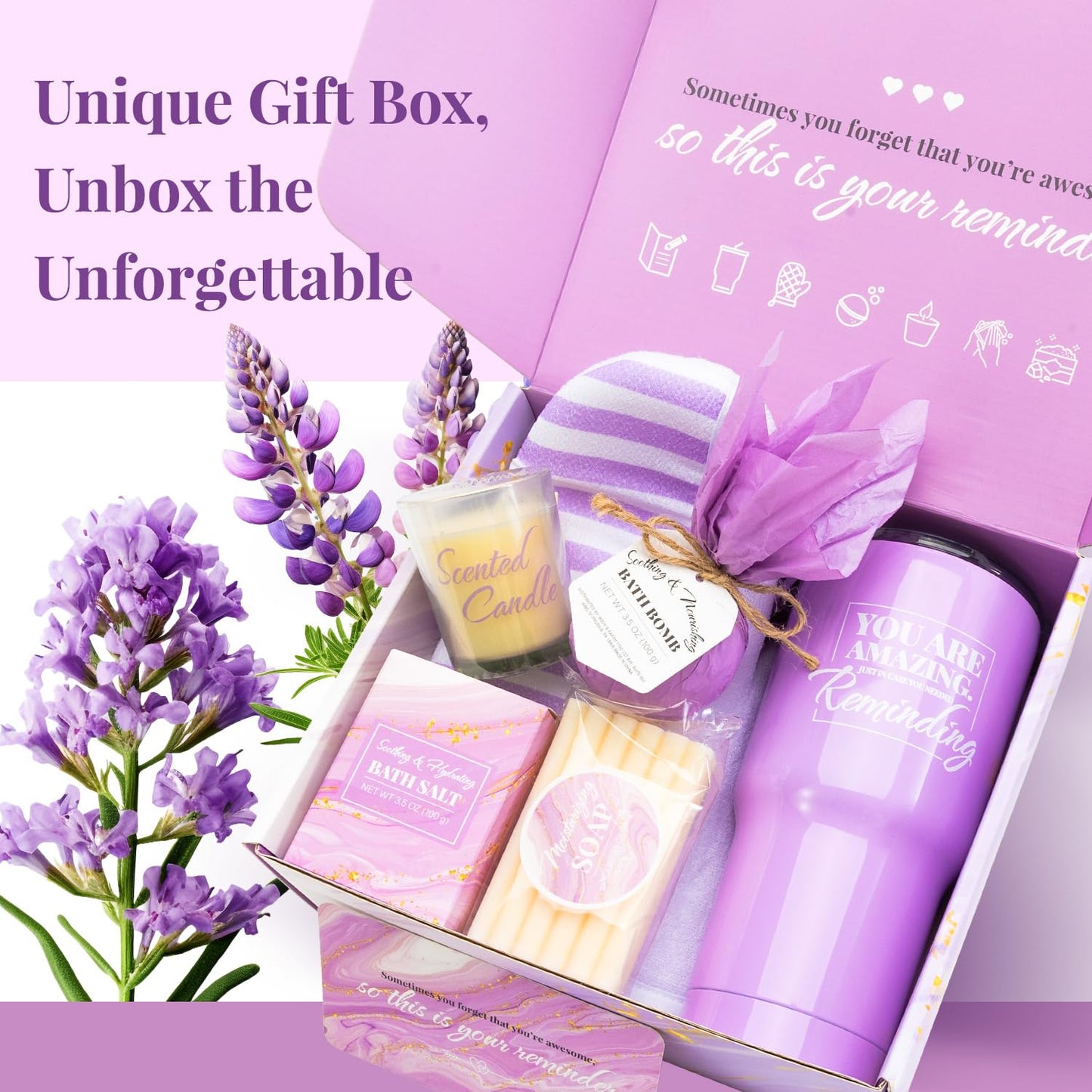 Spa-Geschenke für Frauen, Geschenkset, Selbstpflegeset, Geburtstagsgeschenke, 5-teiliges Rosenbadeset mit Massageöl, Badebombe, Salzpeeling, Seife, Handcreme, Weihnachtsgeschenke für Mama 