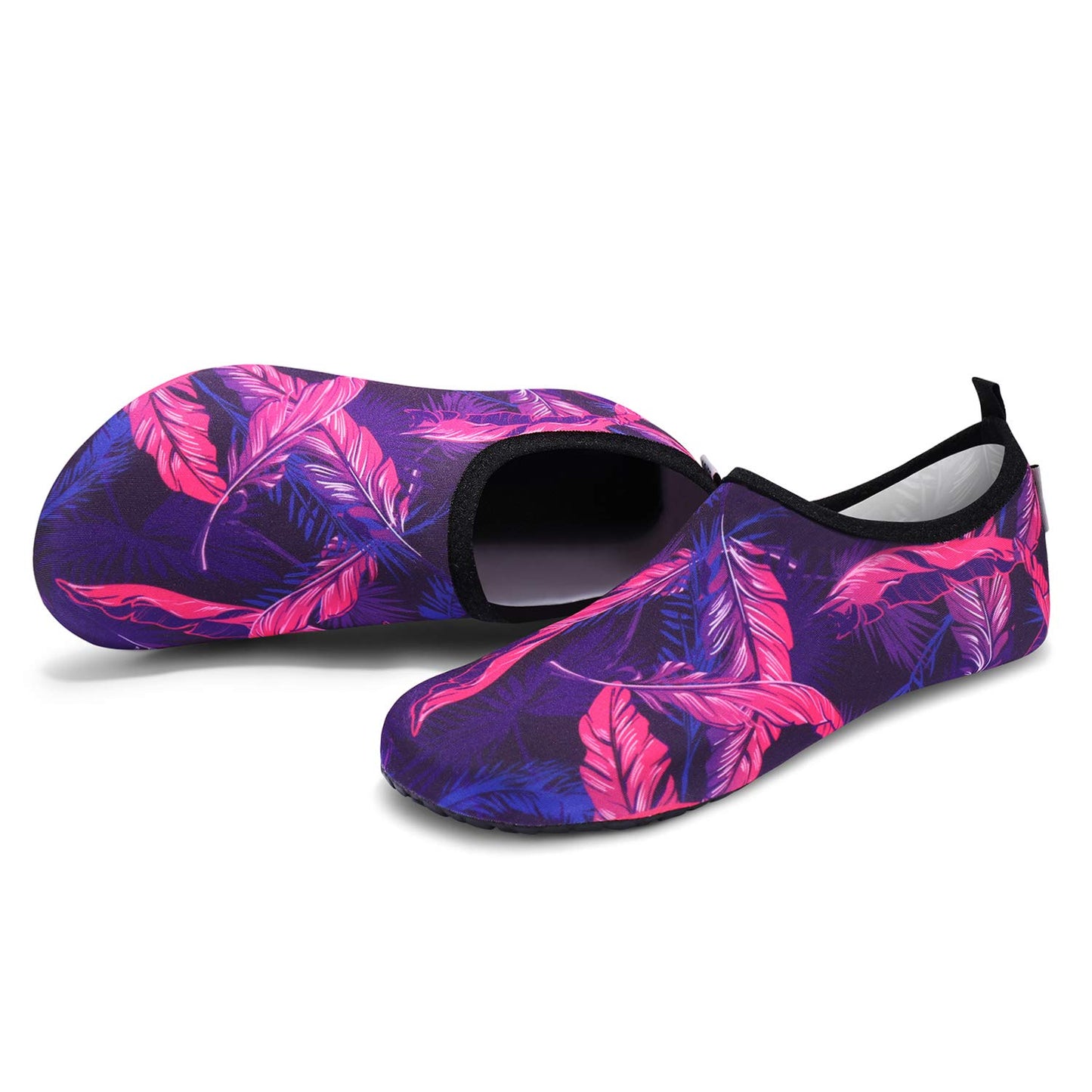 VIFUUR Wassersportschuhe Barfuß Schnelltrocknende Aqua-Yoga-Socken Slip-on für Männer Frauen