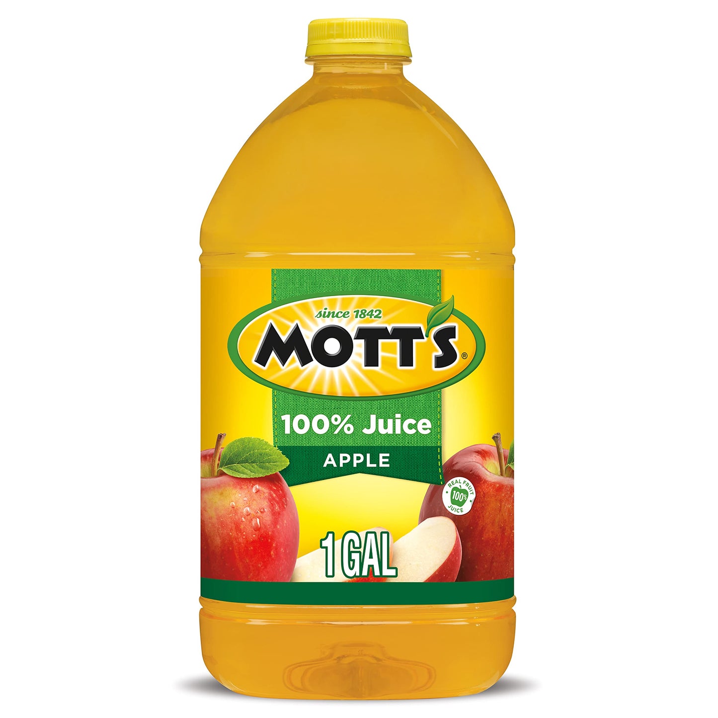 Mott's 100 % Original Apfelsaft, 8-fl-oz-Flaschen, 24 Stück (4 Packungen mit 6 Stück), 2 Portionen Obst, 100 % Fruchtsaft, glutenfrei, koffeinfrei, koscher, enthält keine künstlichen Farbstoffe oder Süßstoffe 