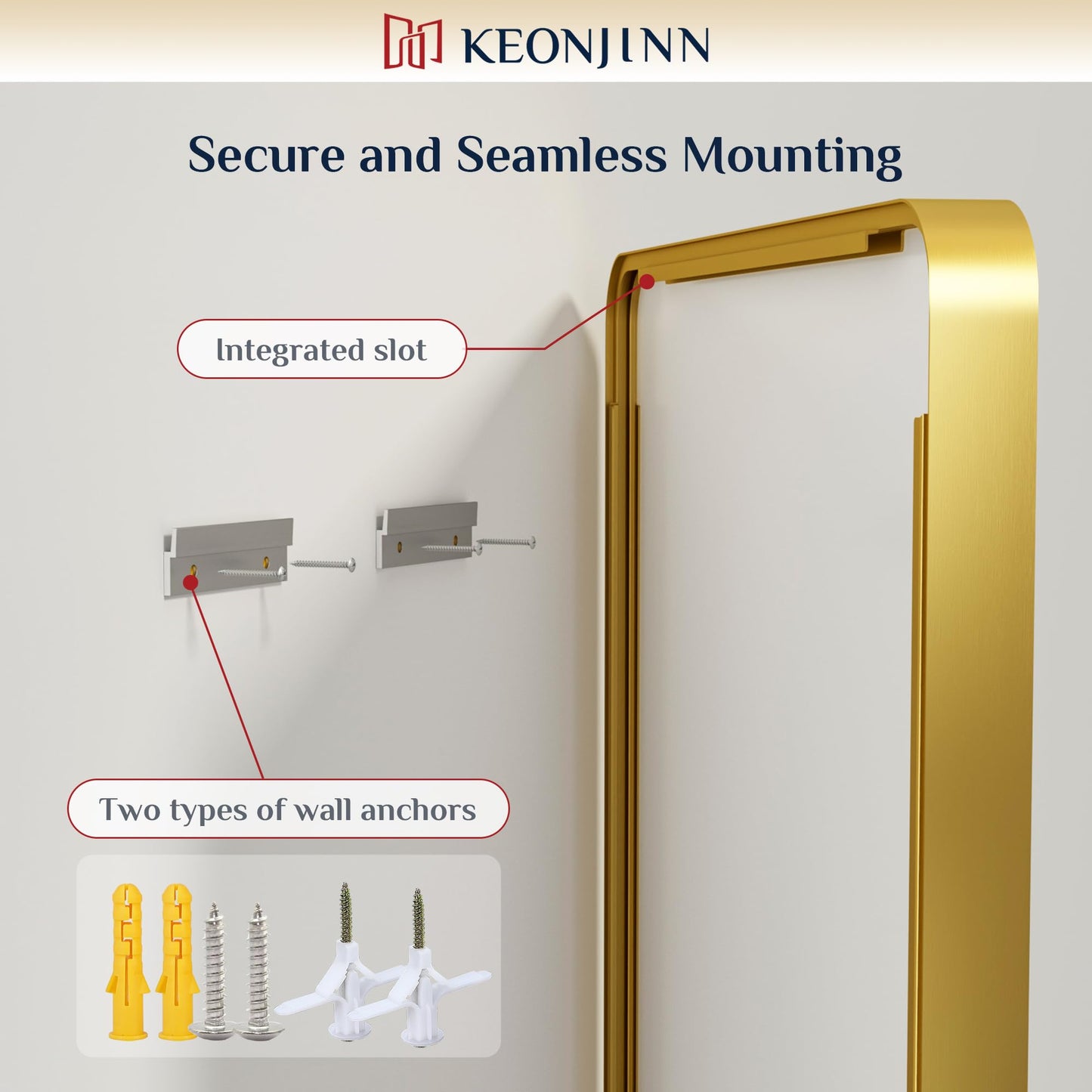 Keonjinn Black Mirror for Bathroom Sink, 24 x 30 Inch Sandblasted Finish Aluminum Wall Mirrors, Matte Black Rectangle Farmhouse Mirror with Shatterproof HD Tempered Glass, Anti-Rust Metal Frame