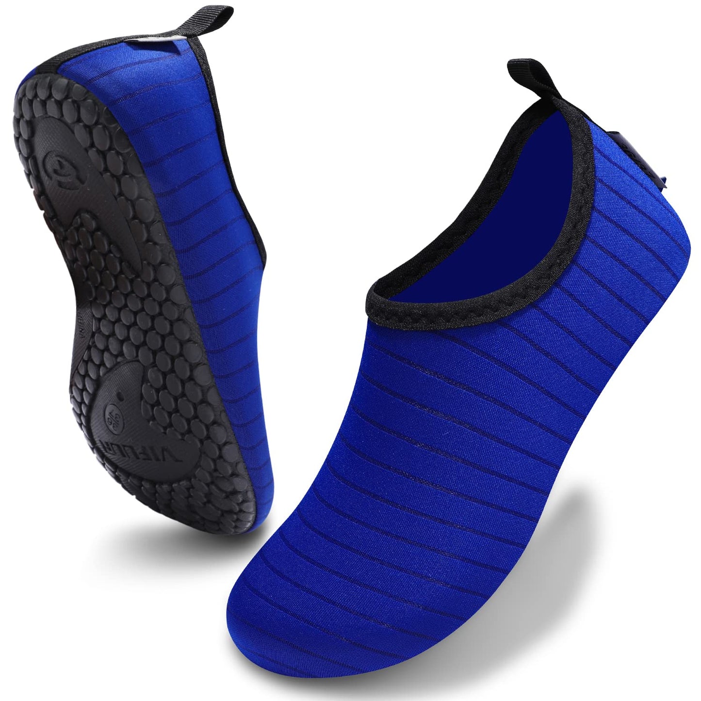 VIFUUR Water Sports Shoes Barefoot Quick-Dry Aqua Yoga Socks Slip-on for Men Women