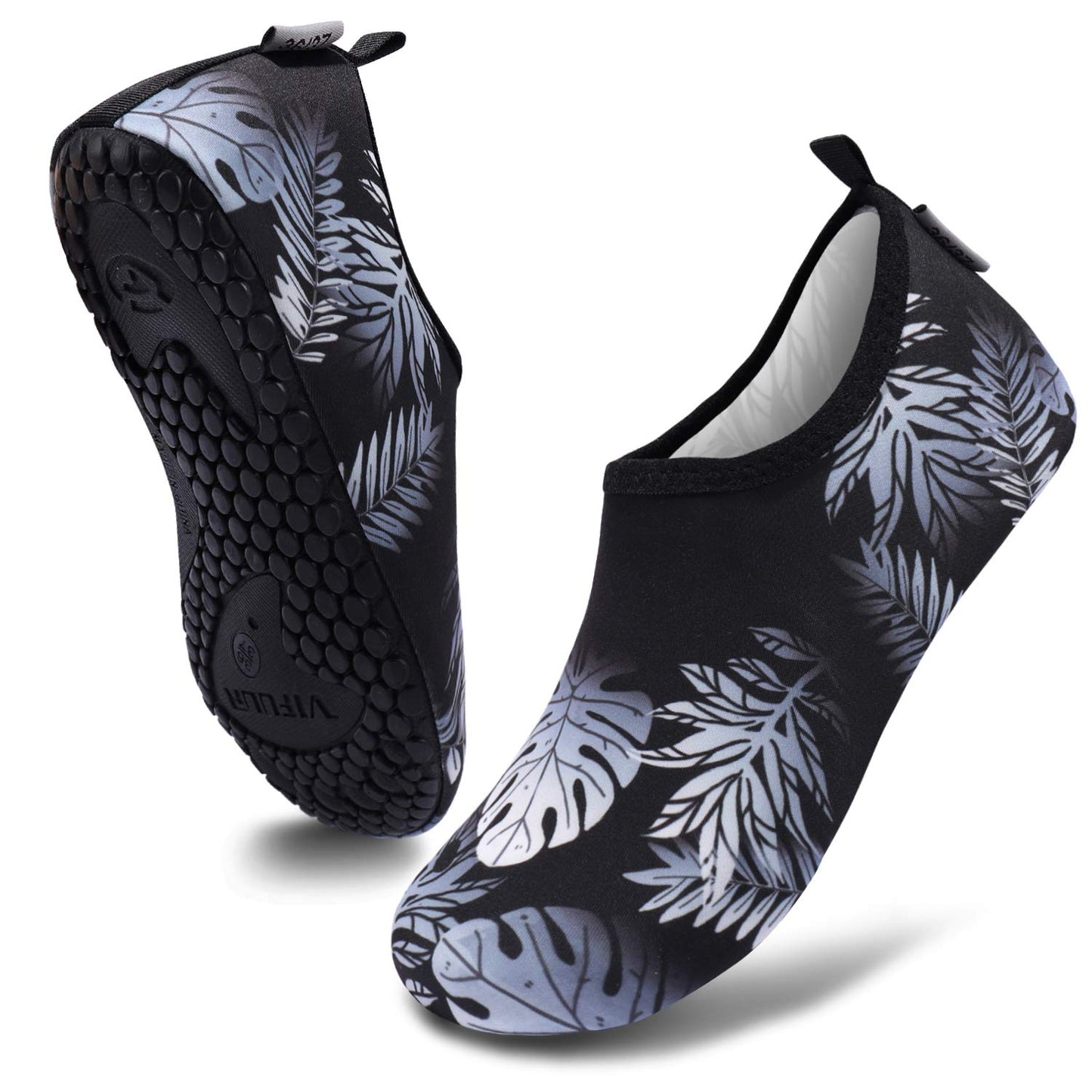 VIFUUR Wassersportschuhe Barfuß Schnelltrocknende Aqua-Yoga-Socken Slip-on für Männer Frauen