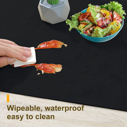 Wipeable Table Runner – Thick Farmhouse-Style Runner for Kitchen, Bedroom, Living Room, Indoor & Outdoor Use