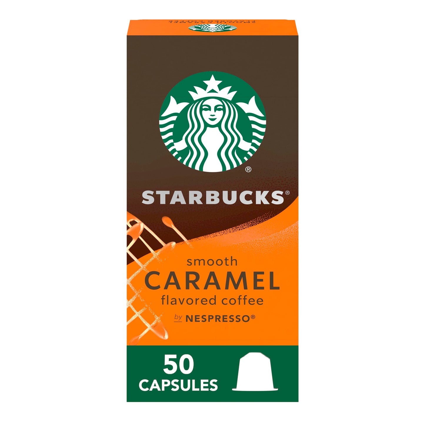 Pack de 50 dosettes de café Starbucks par Nespresso Original Line Variety Pack 