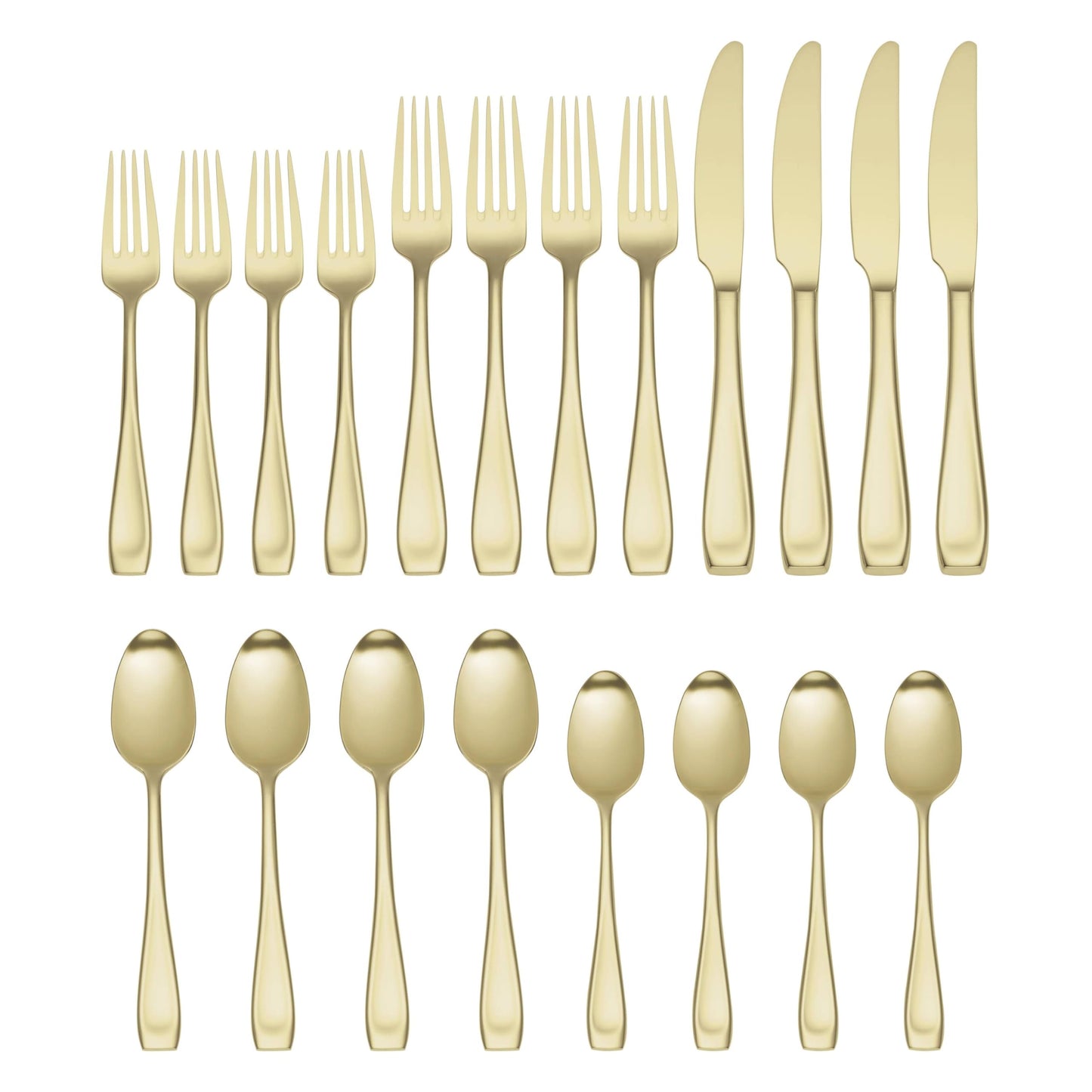 Oneida Moda 65-Piece Flatware Set, Service for 12