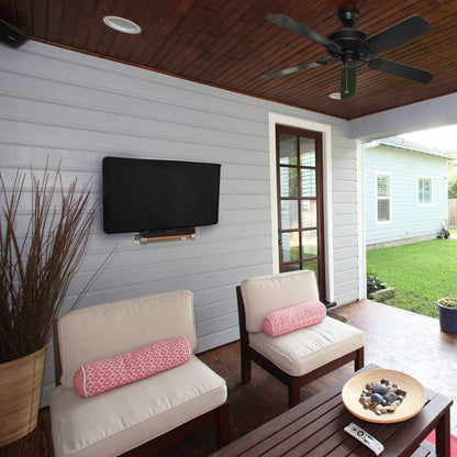 Outdoor TV Cover 65 to 70 inches, Waterproof and Weatherproof, Fits Up to 64''W x 40''H for Outside Flat Screen TV