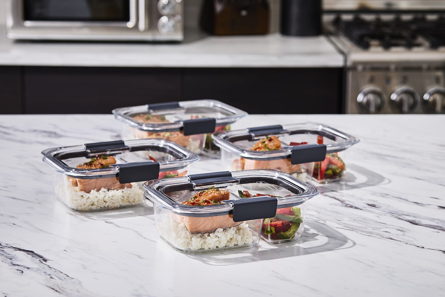 Food Storage Containers BPA Free Airtight Lids