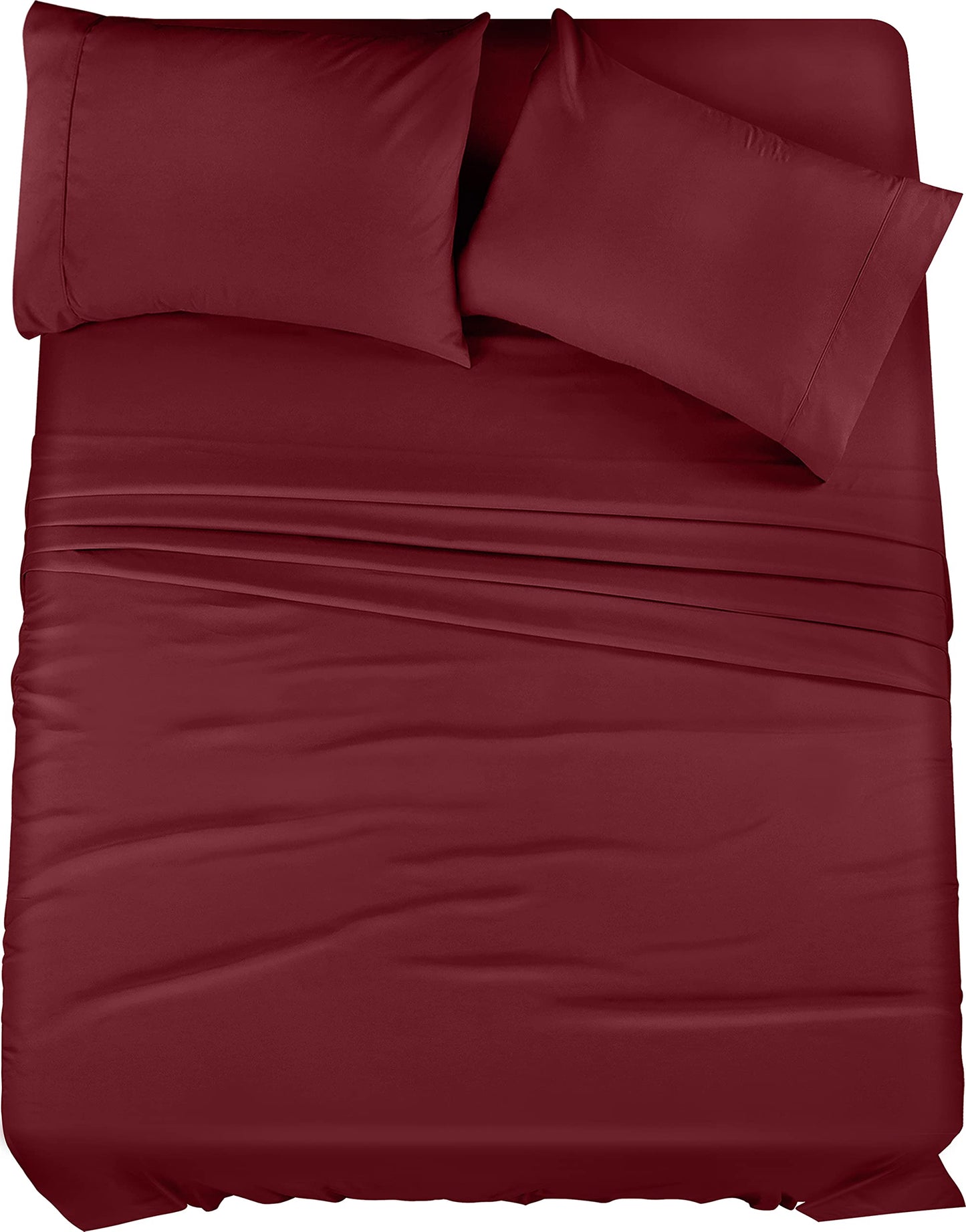 Utopia Bedding Full Bed Sheets Set - 4 Piece Bedding - Brushed Microfiber - Shrinkage and Fade Resistant - Easy Care TWIN