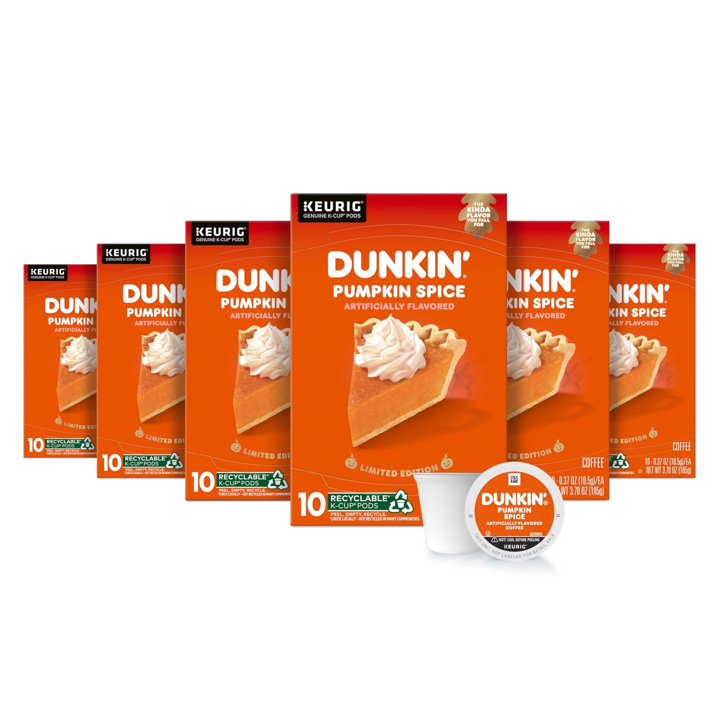 Dunkin‘ Bestseller-Kaffee-Vielfaltspaket, 60 Keurig K-Cup-Pads 