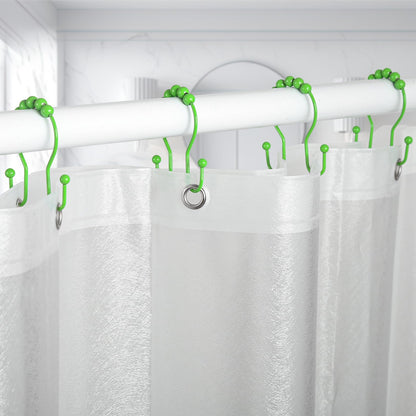 2-Pack Shower Curtain Hooks –12-Piece Each