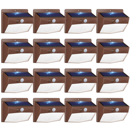 2-Pack Solar Security Lights – Motion Sensor, Waterproof