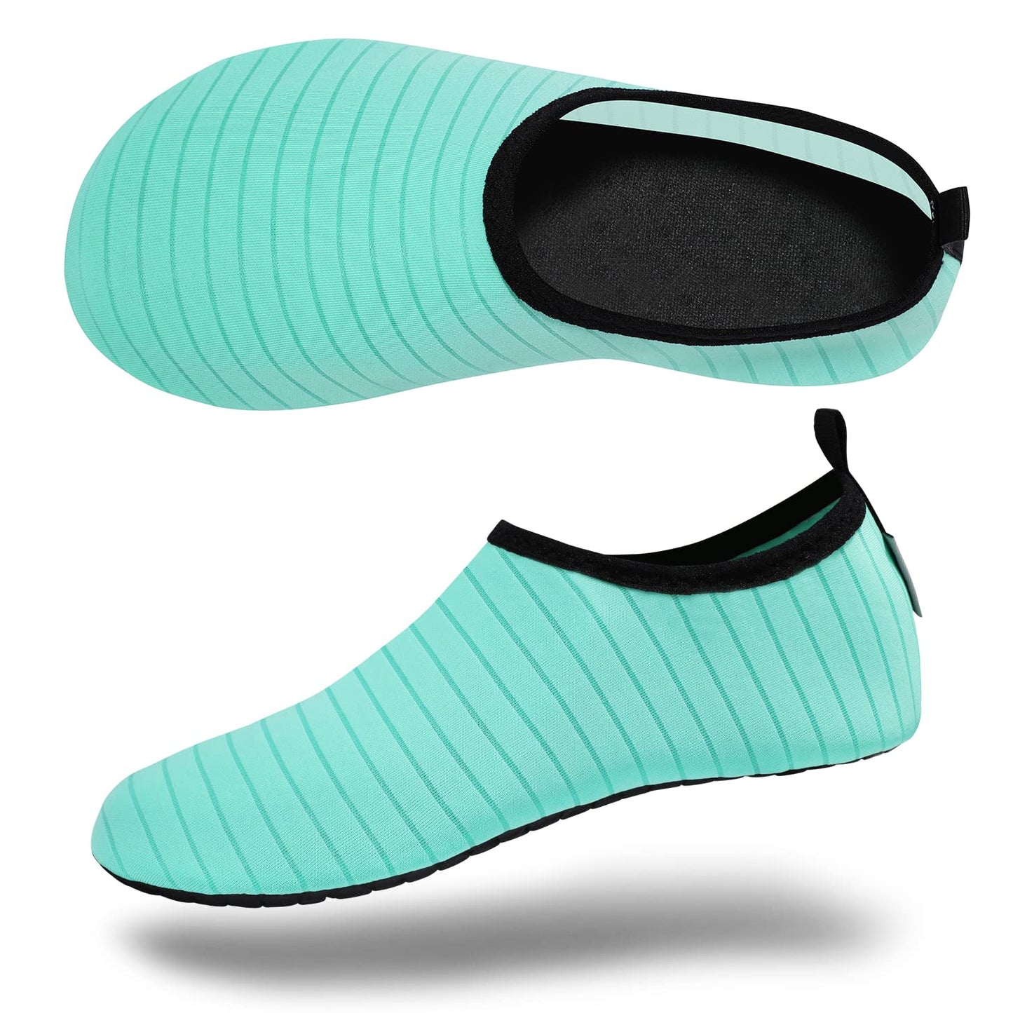 VIFUUR Water Sports Shoes Barefoot Quick-Dry Aqua Yoga Socks Slip-on for Men Women