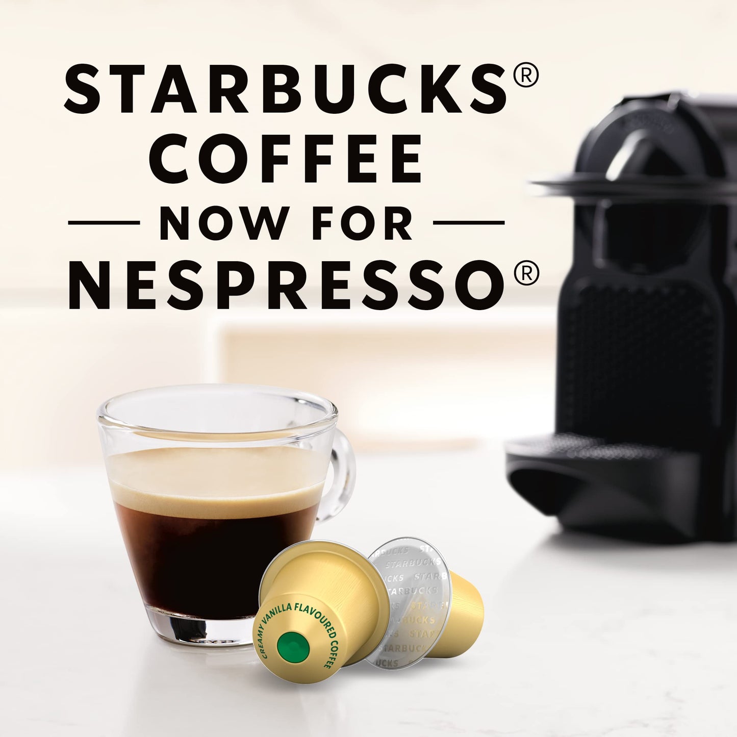 Pack de 50 dosettes de café Starbucks par Nespresso Original Line Variety Pack 