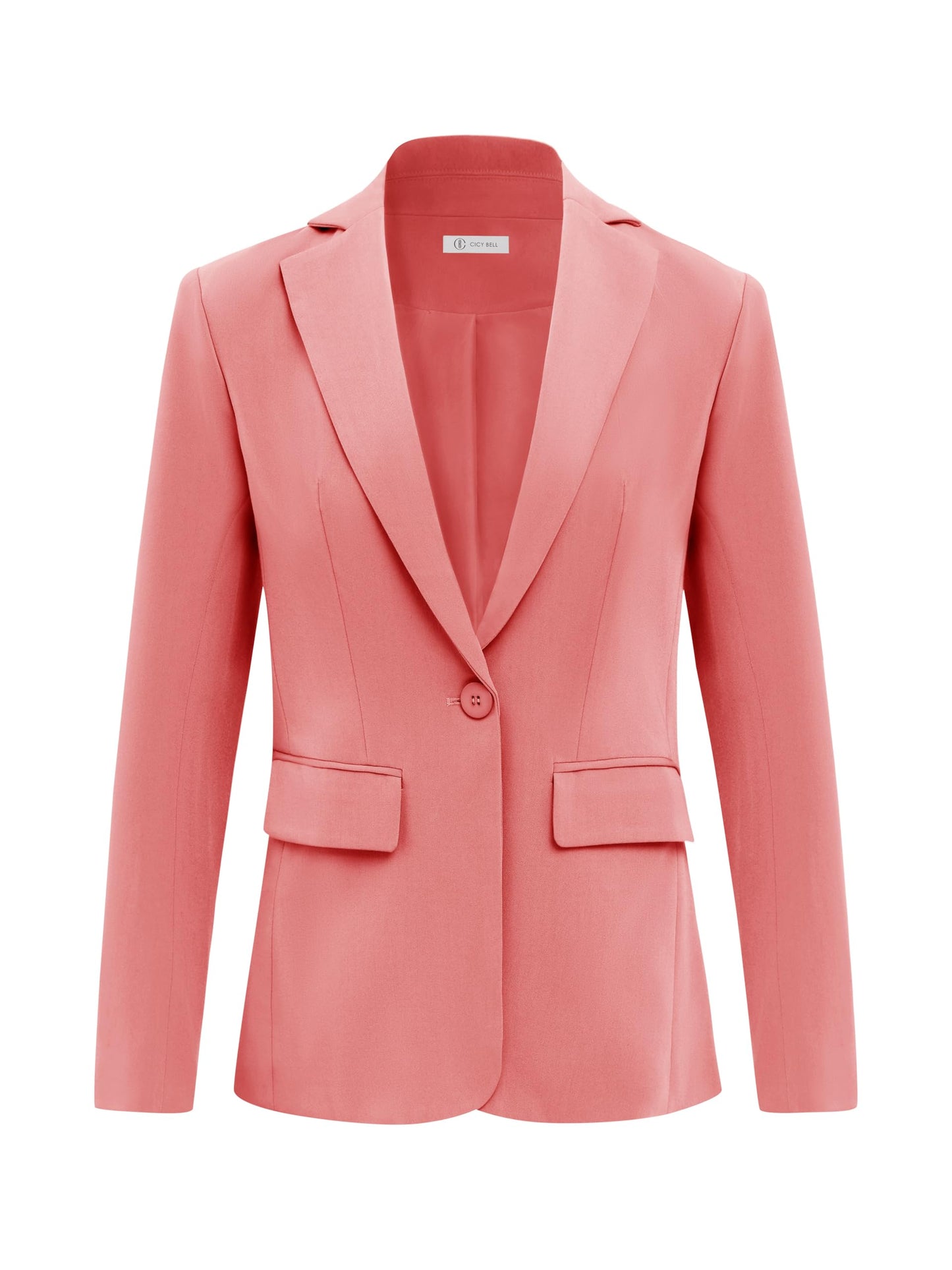 Cicy Bell Womens Blazers Open Front Long Sleeve Suit Jackets Business Casual Outfits