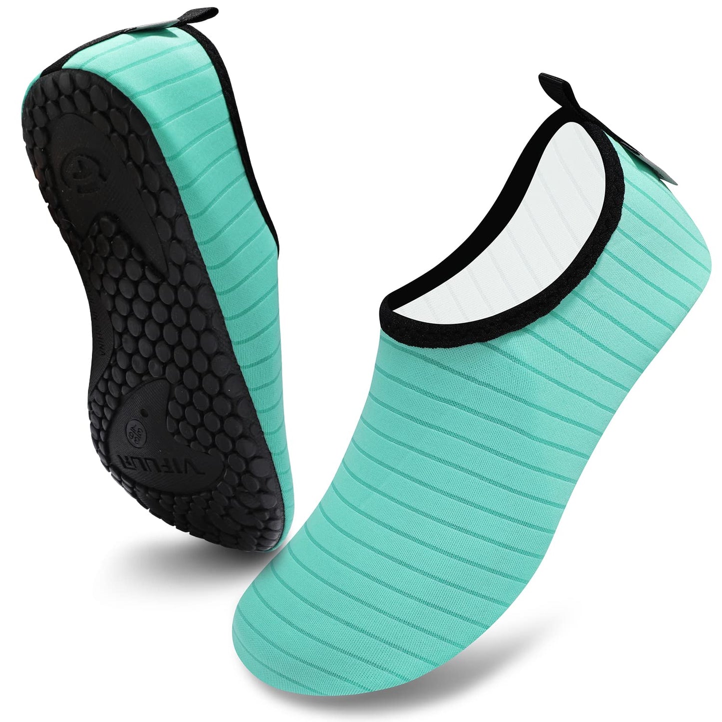 VIFUUR Water Sports Shoes Barefoot Quick-Dry Aqua Yoga Socks Slip-on for Men Women