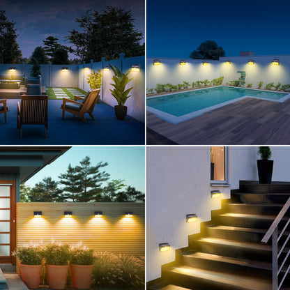 2-Pack Solar Security Lights – Motion Sensor, Waterproof