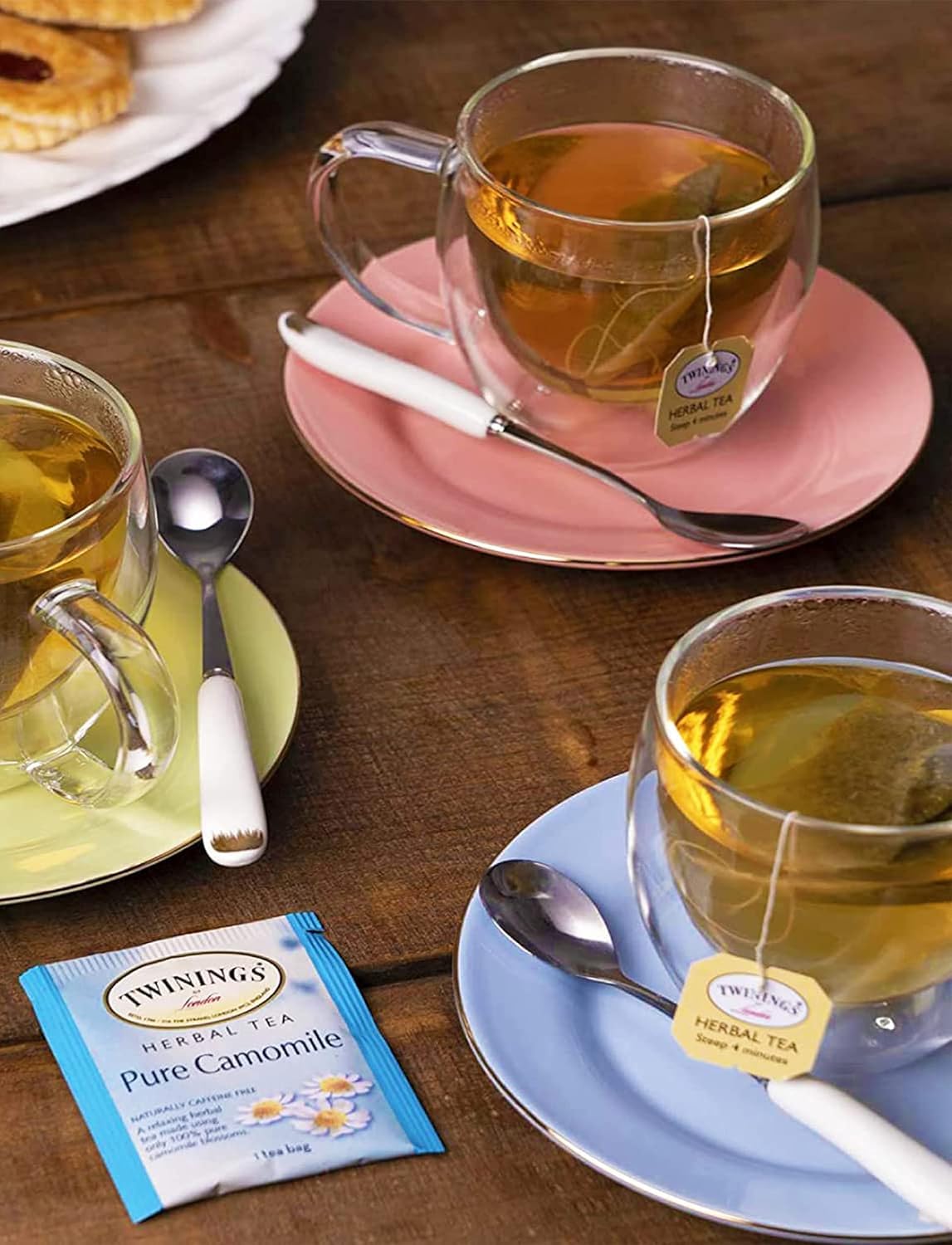 BLUE RIBBON Twinings Teebeutel-Probepackung, gemischte Packung, Geschenkbox – 48 Stück – perfekte Auswahl – English Breakfast, Grüner Tee, Schwarzer Tee, Kräutertee, Chai-Tee und mehr 