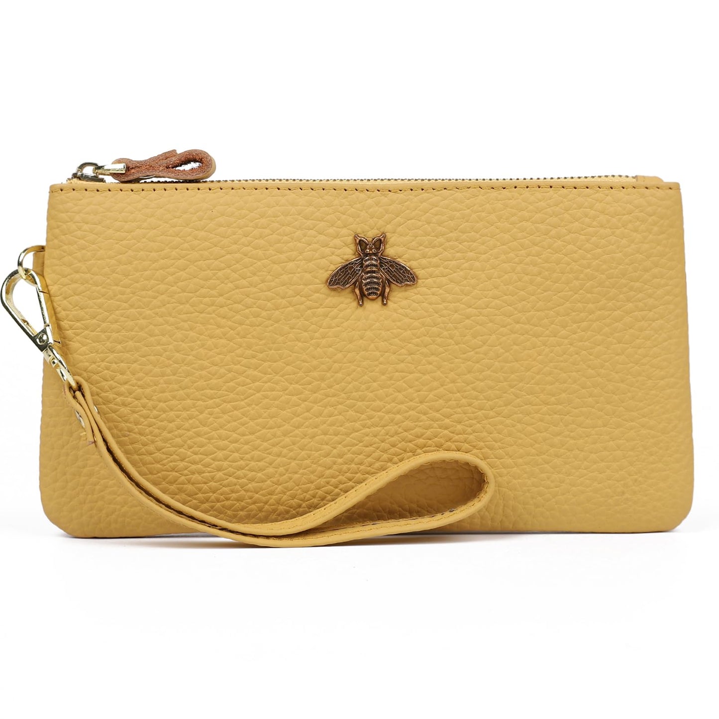 imeetu Damen-Handgelenk-Clutch, Leder, Handy-Geldbörse, Handtasche mit Handschlaufe