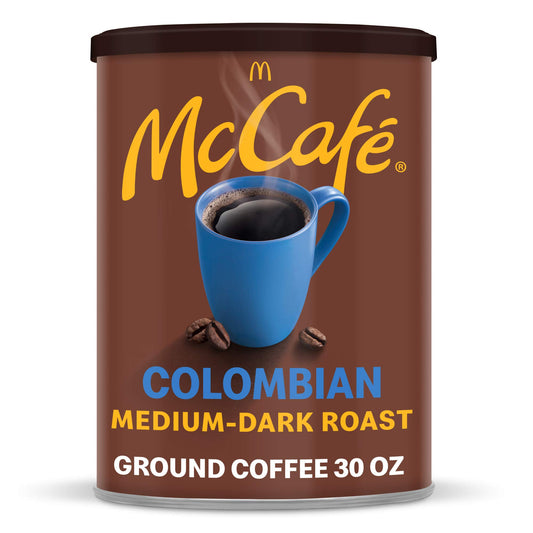 McCafe Premium Roast, Medium Roast Ground Coffee, 30 oz Canister