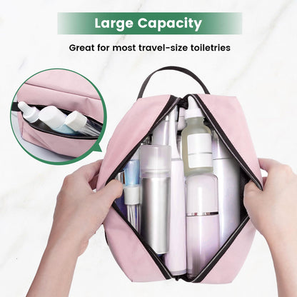 Travel Toiletry Bag - Small Tavel Bag for Toiletries, Cosmetics, Accessories, Gifts