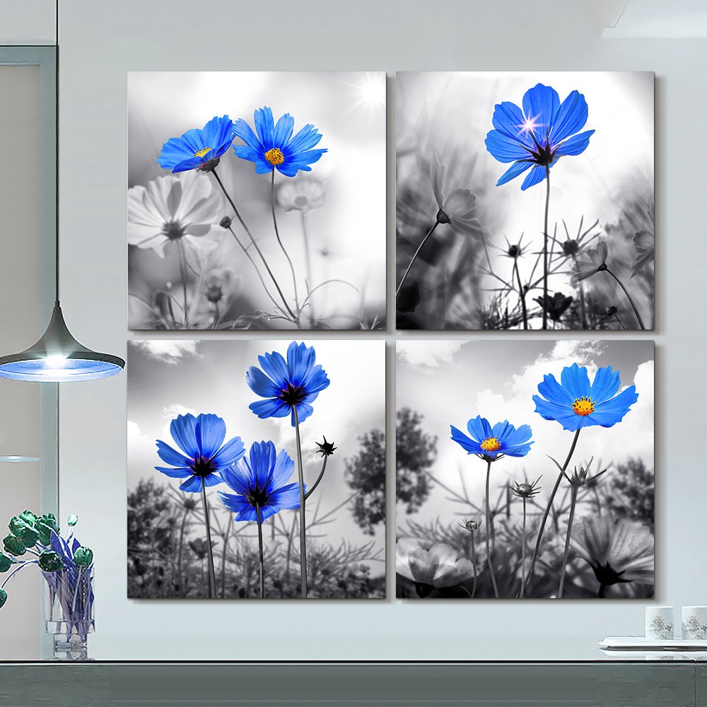 Canvas Wall Art For Living Room Bathroom Wall Decor For Bedroom Kitchen Artwork Canvas Prints Leaves Plant Painting 16" X 24" 3 Pieces Framed Modern Office Home Decorations Farmhouse Family Pictures