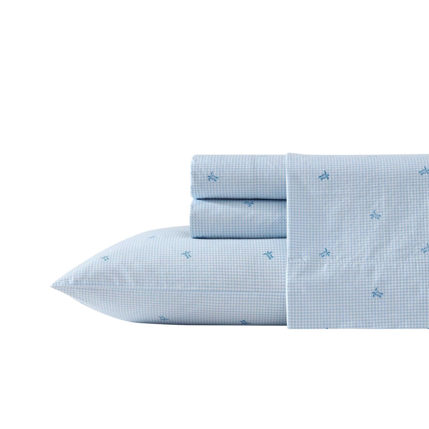 Laura Ashley - Sheet Set, Breathable Cotton Percale Bedding with Matching Pillowcases, Soft Home Decor
