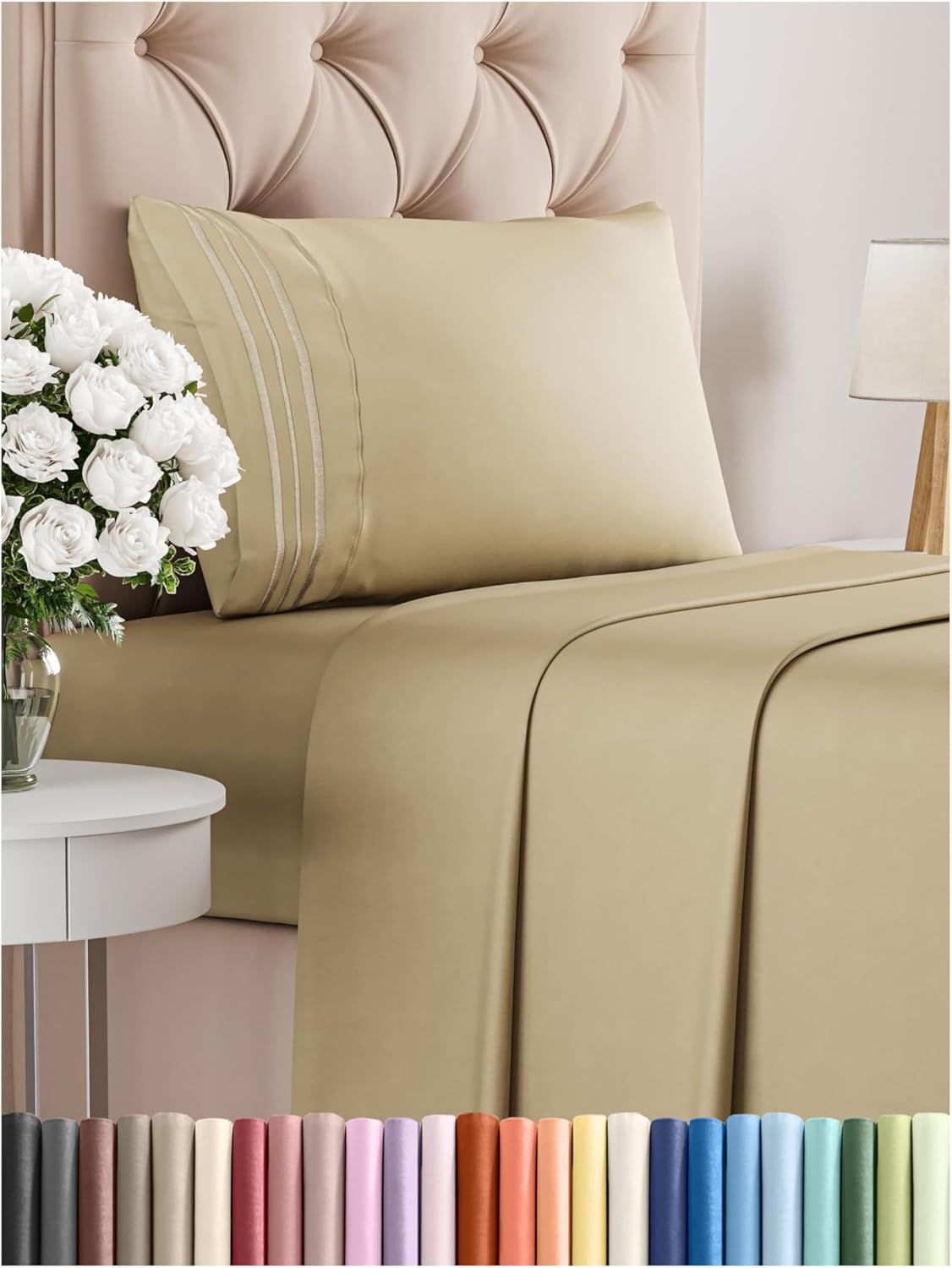 Luxury 4-Piece Cooling Sheet Set