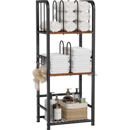 Freestanding Towel Rack – 3-Tier & 4-Tier Modern Metal Bathroom Storage