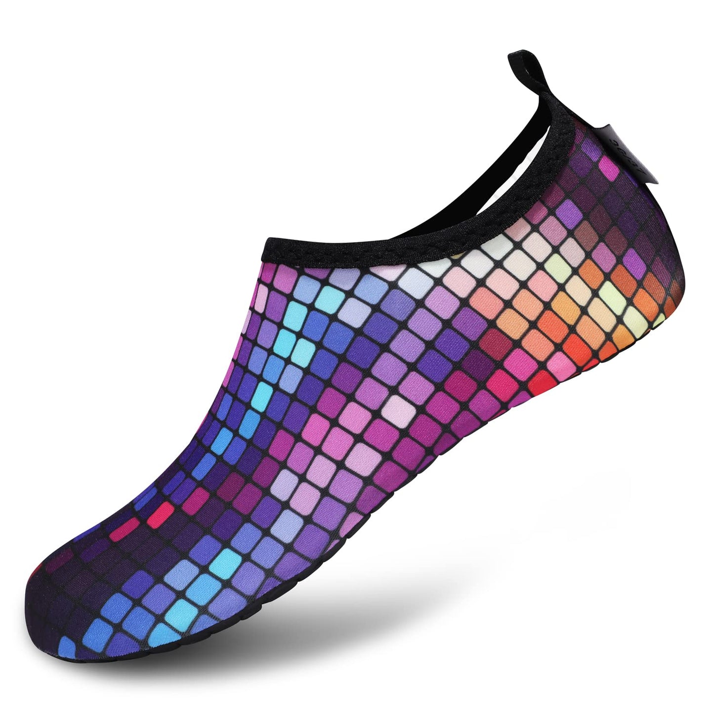 VIFUUR Wassersportschuhe Barfuß Schnelltrocknende Aqua-Yoga-Socken Slip-on für Männer Frauen