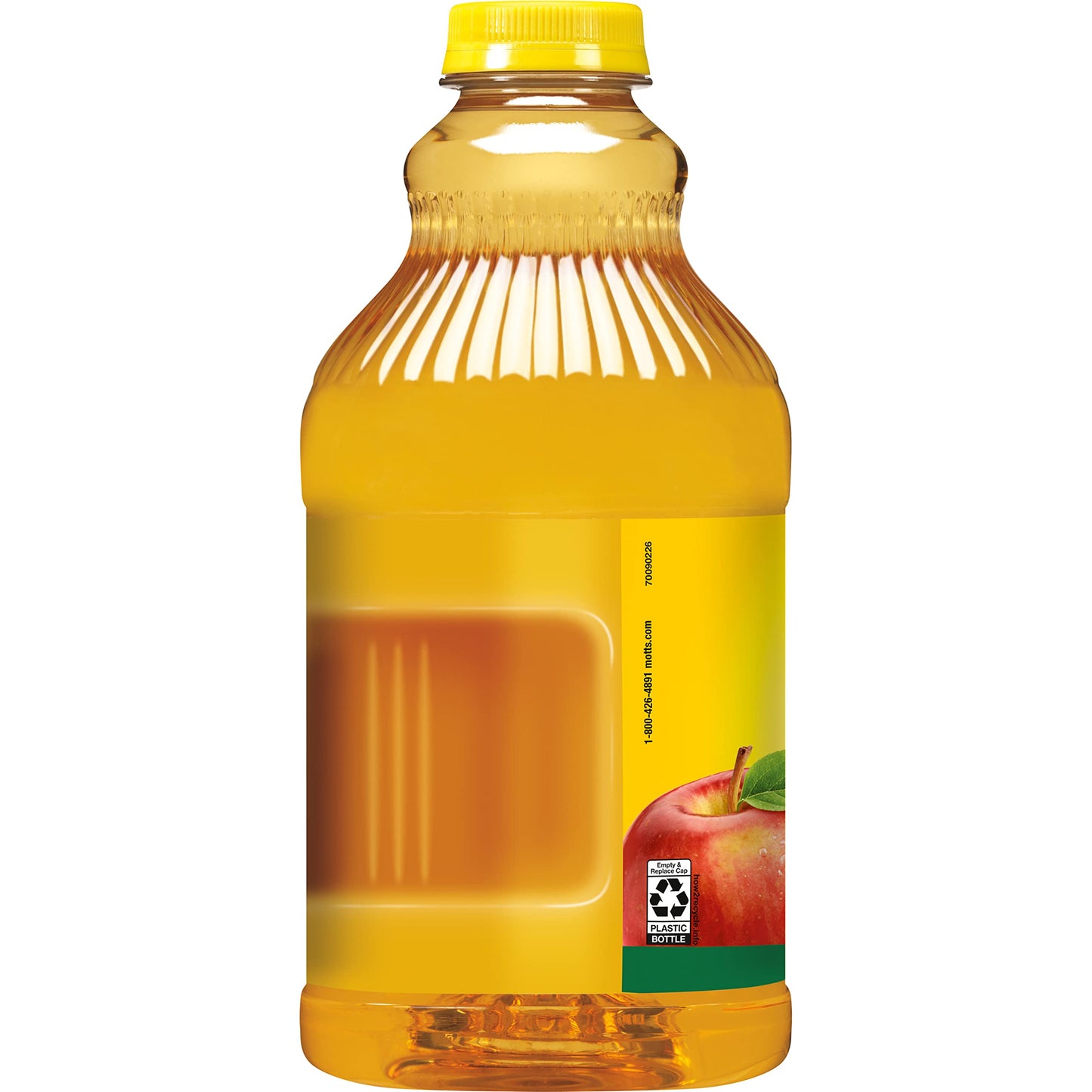 Mott's 100 % Original Apfelsaft, 8-fl-oz-Flaschen, 24 Stück (4 Packungen mit 6 Stück), 2 Portionen Obst, 100 % Fruchtsaft, glutenfrei, koffeinfrei, koscher, enthält keine künstlichen Farbstoffe oder Süßstoffe 