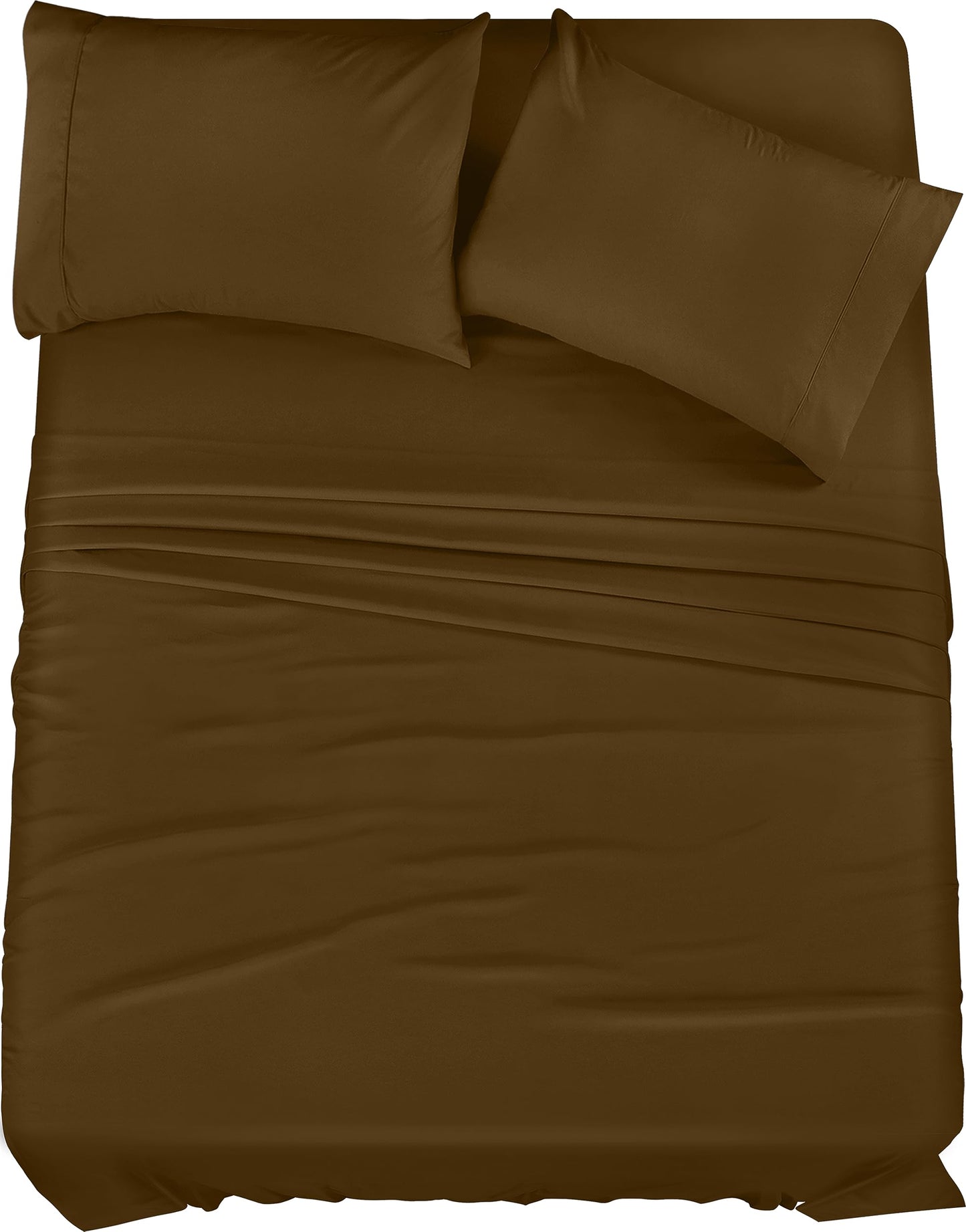 Utopia Bedding Full Bed Sheets Set - 4 Piece Bedding - Brushed Microfiber - Shrinkage and Fade Resistant - Easy Care TWIN