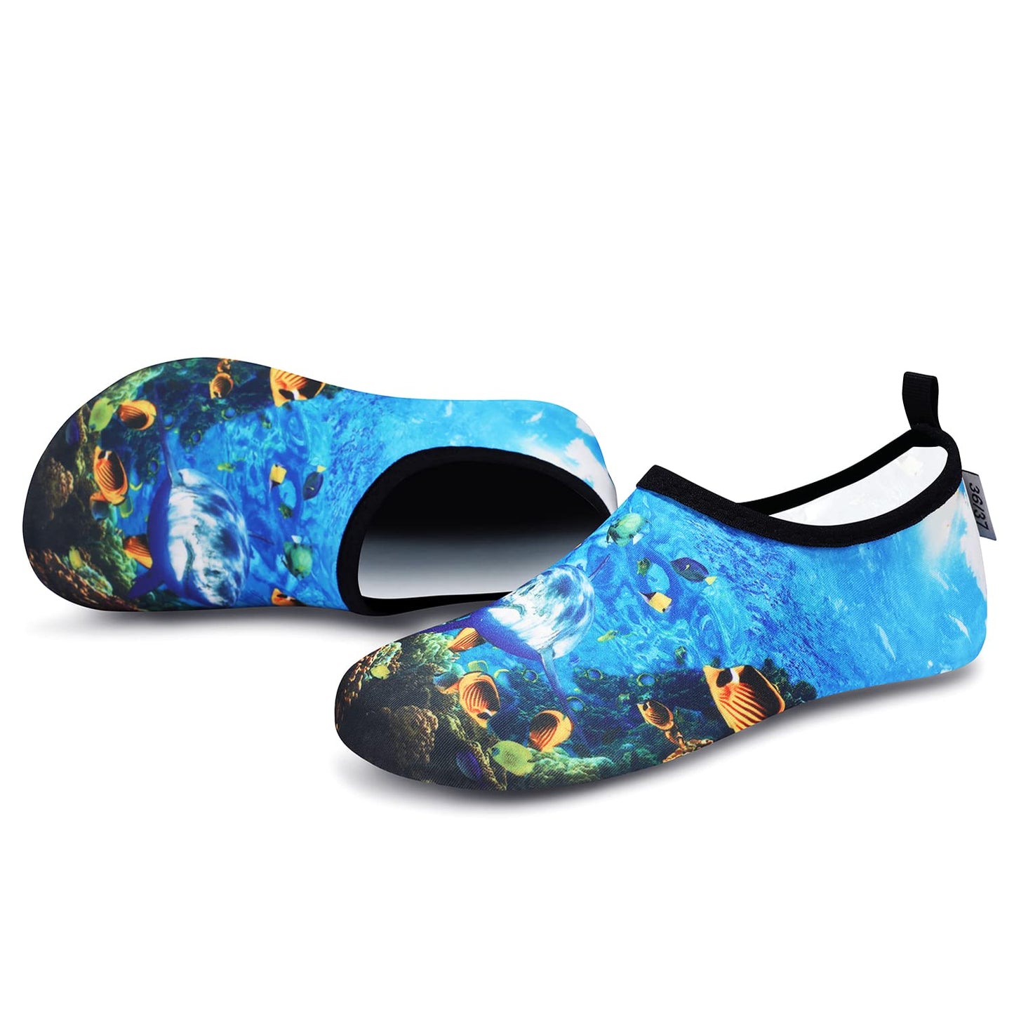 VIFUUR Wassersportschuhe Barfuß Schnelltrocknende Aqua-Yoga-Socken Slip-on für Männer Frauen