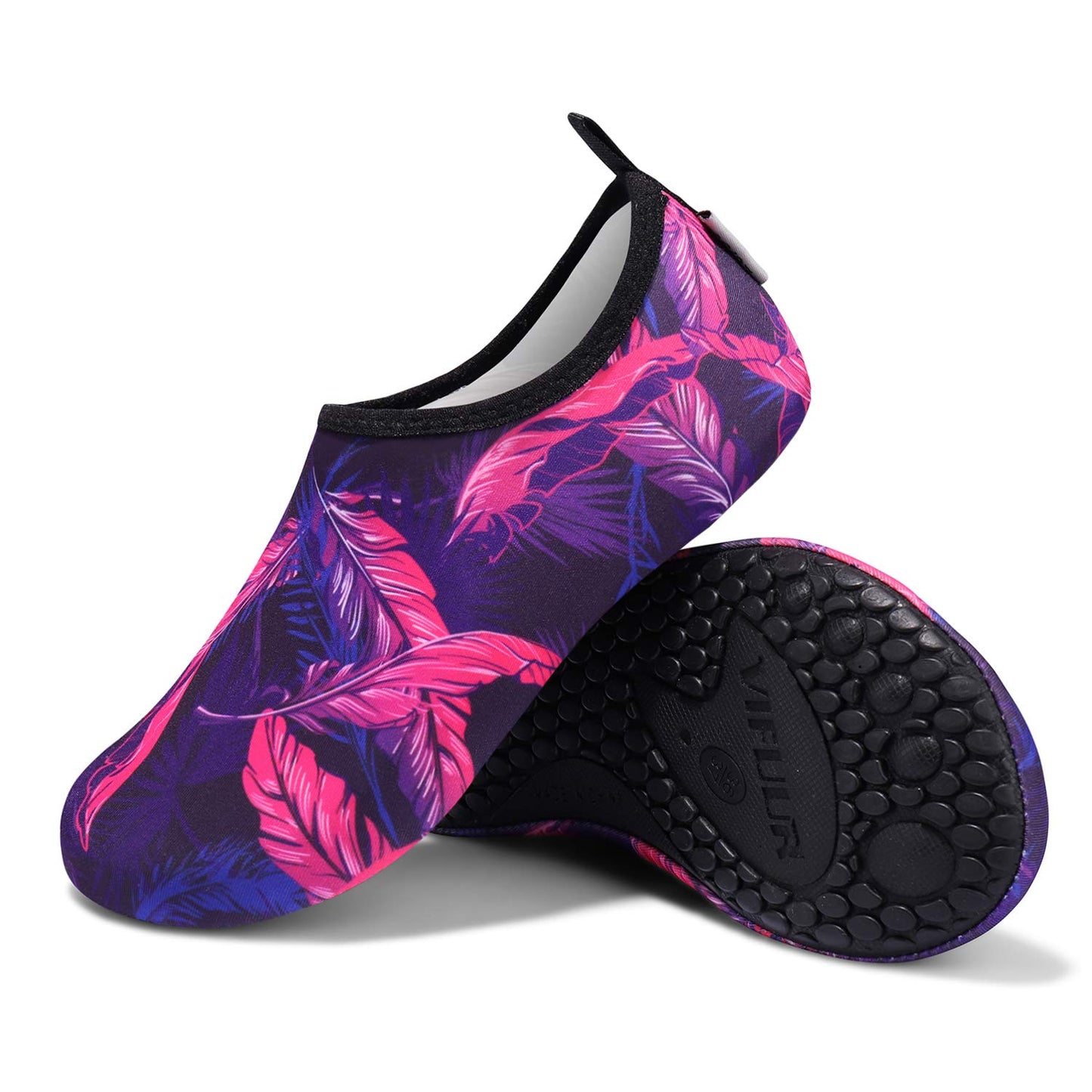 VIFUUR Wassersportschuhe Barfuß Schnelltrocknende Aqua-Yoga-Socken Slip-on für Männer Frauen