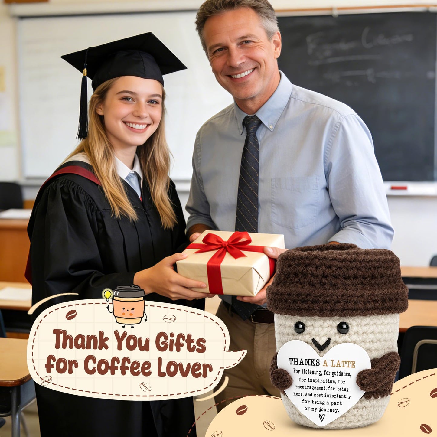 Valentine’s Day Gift – I Love You a Latte Mug | Couples, Friends, Coworkers, Teachers