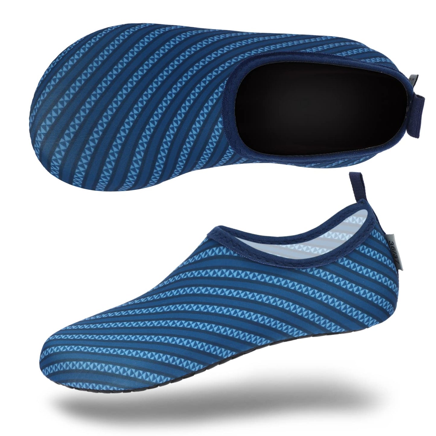 VIFUUR Wassersportschuhe Barfuß Schnelltrocknende Aqua-Yoga-Socken Slip-on für Männer Frauen